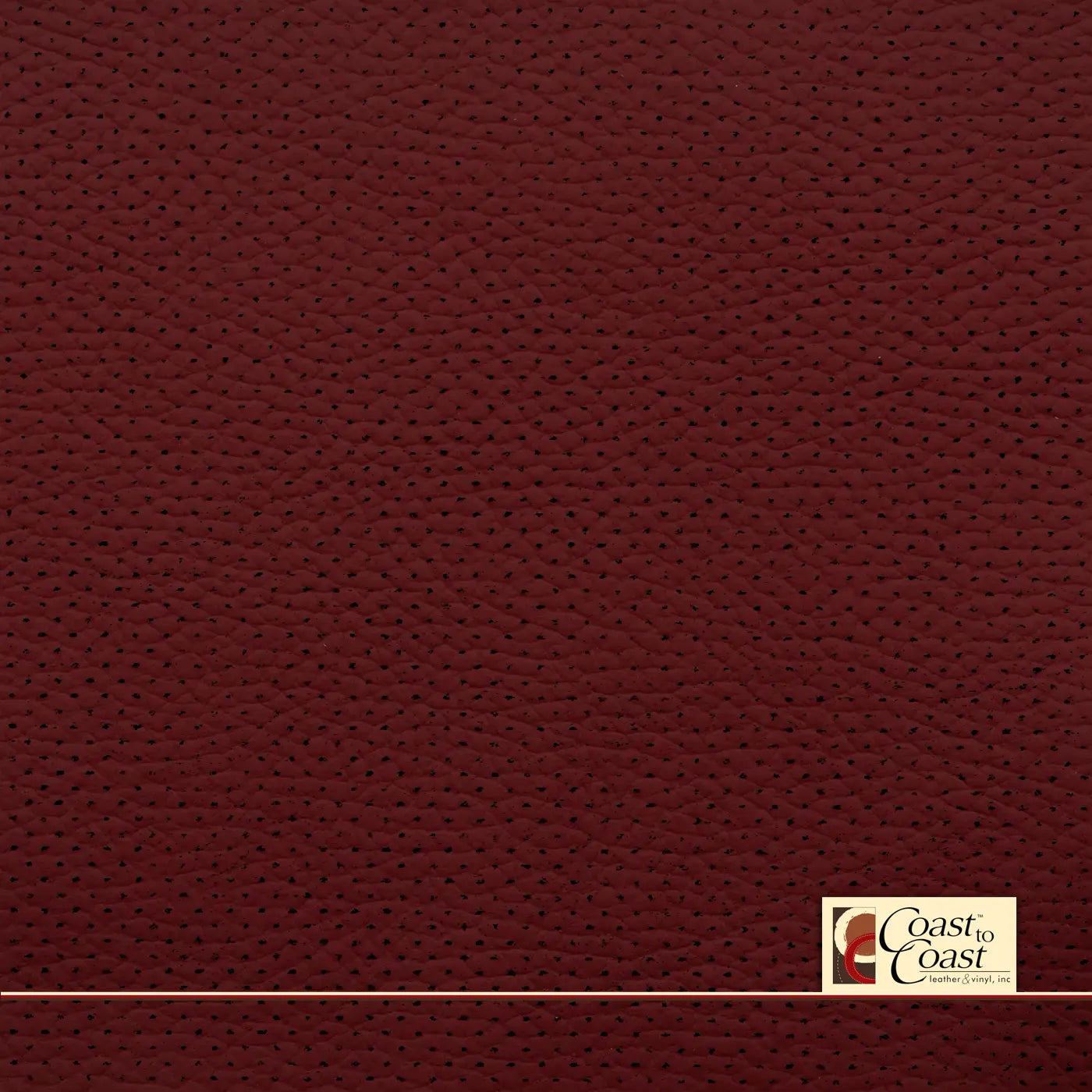 Ford Crimson Red Leather
